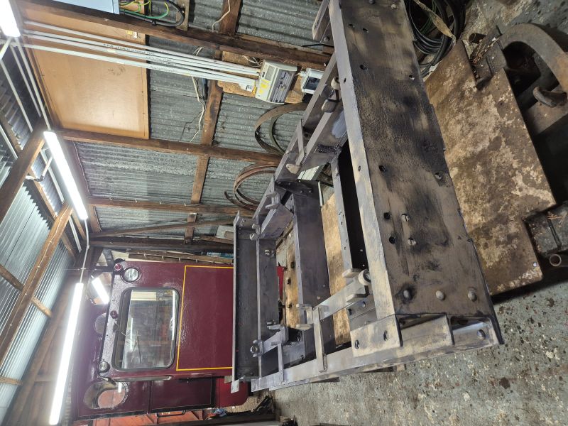 Repainted chassis